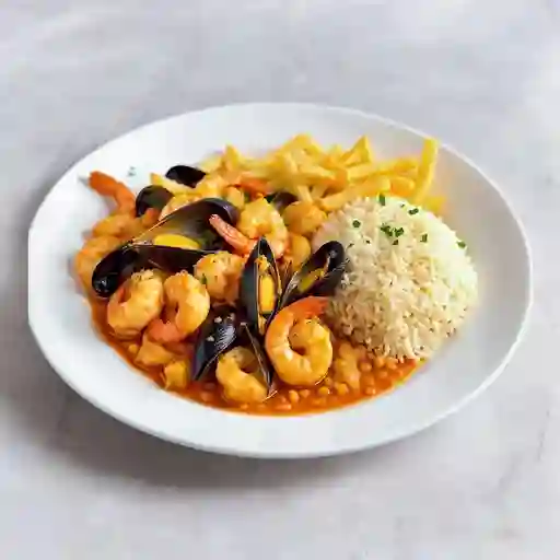 Cazuela de mariscos