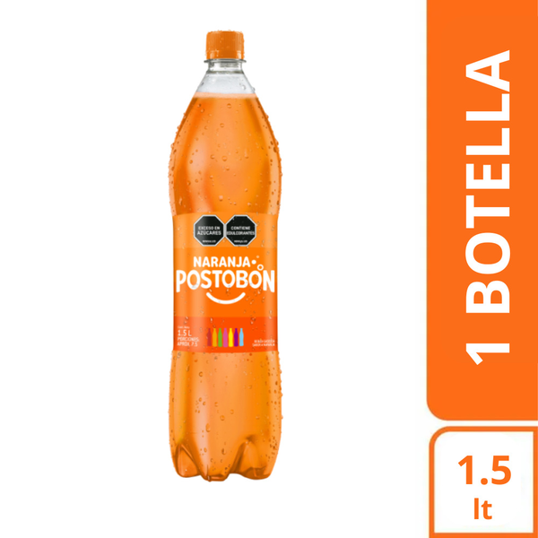 Postobon Gaseosa Naranja 1.5 l