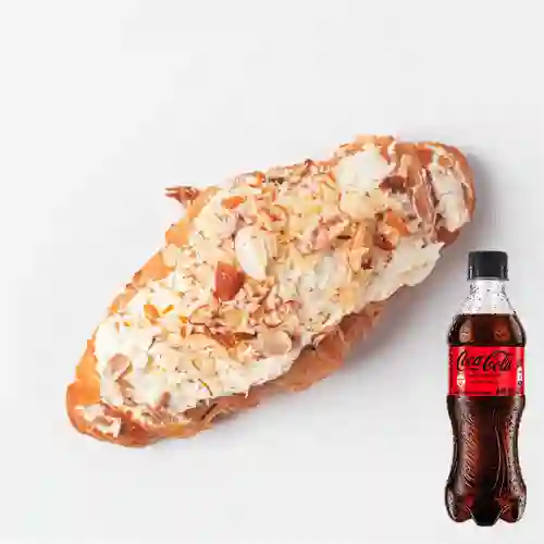 Combo Croissant de Almendras +Cocacola S/az 400ml