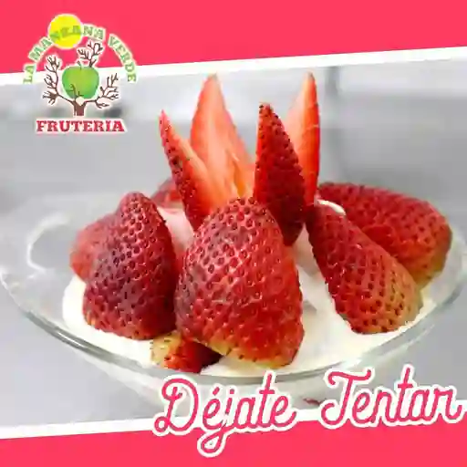Fresas con Crema