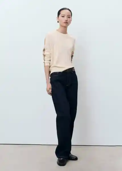 Jersey Luccon Crudo Talla S Mujer Mango