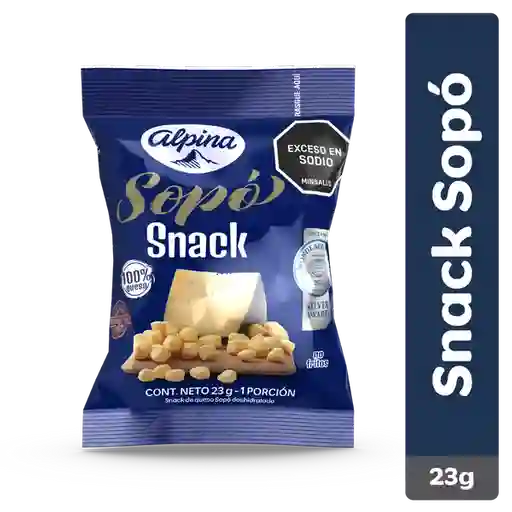 Alpina Snack Queso Snack Sopó Deshidratado 23 g
