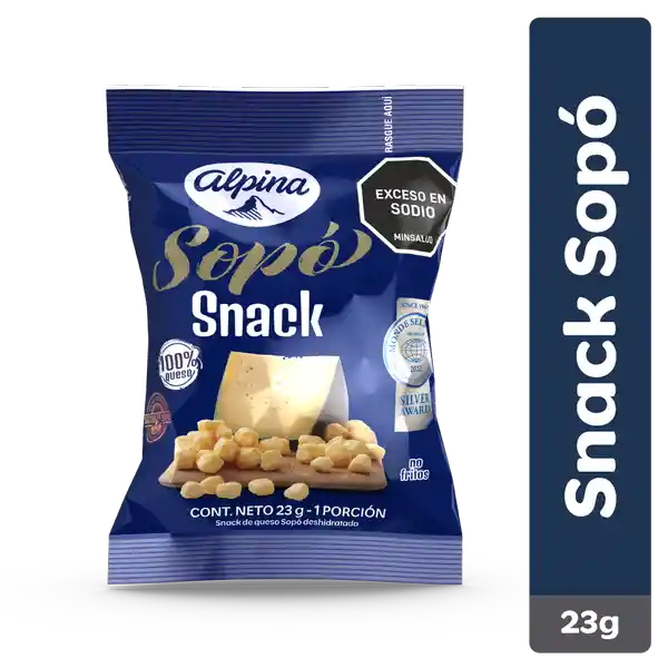 Alpina Snack Queso Snack Sopó Deshidratado 23 g
