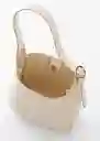Bolso I Salva Off White Talla 99 Mujer Mango