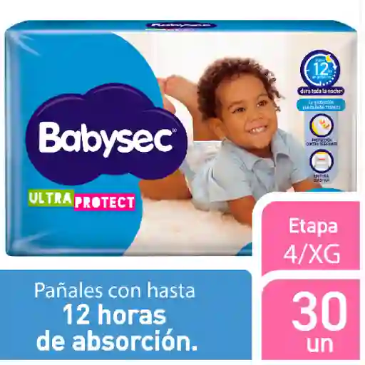 Babysec Pañales Desechables Ultra Protect Etapa 4