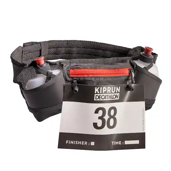 Kiprun Canguro de Running Porta Botellas + Dorsal Talla Única