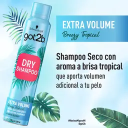 Schwarzkopf Shampoo Seco Voluminizador Breezy Tropical Got2B