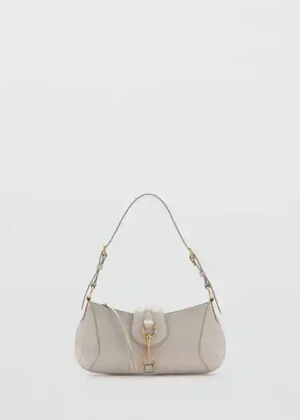 Bolso P Amazona Offwhite Talla 99 Mujer Mango