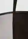 Bolso M Dalsi Chocolate Talla 99 Mujer Mango