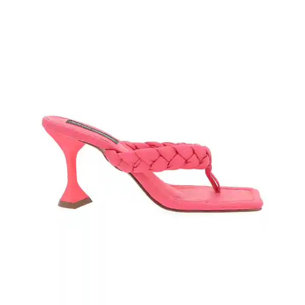 Sandalias Tacón Gardenia Fucsia Talla 35