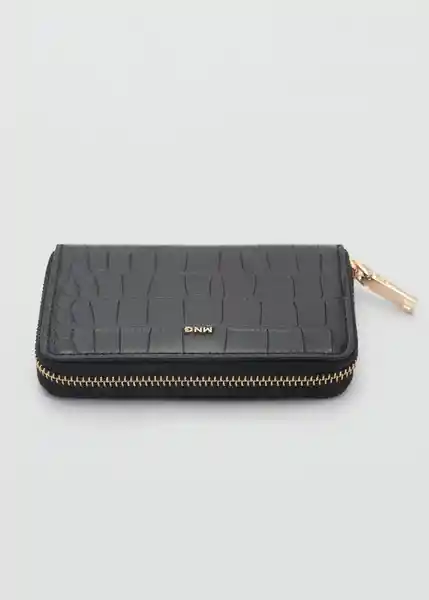 Billetera M Leonor Negro Talla 99 Mujer Mango