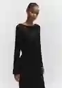 Vestido Birkin-w Negro Talla M Mujer Mango