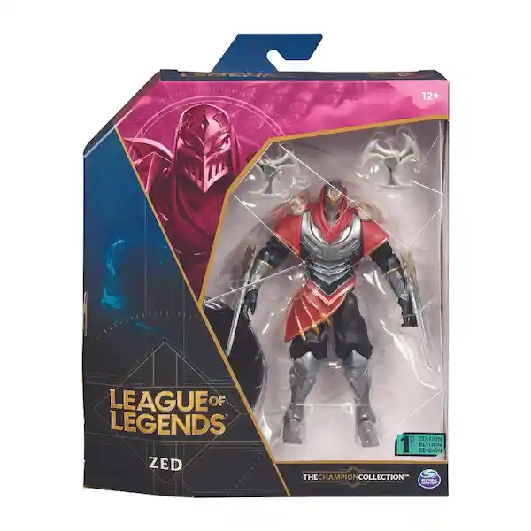 Figura De Colección Zed League Of Legends