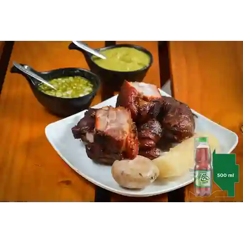 Combo Plato Mixto Personal + Mr Tea Lim��n 500 ml