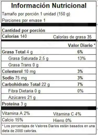 Alqueria Yogurt con Melocotón