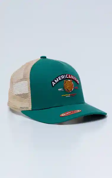 Gorra Unisex Verde Talla M 751G506_VER170230 Americanino