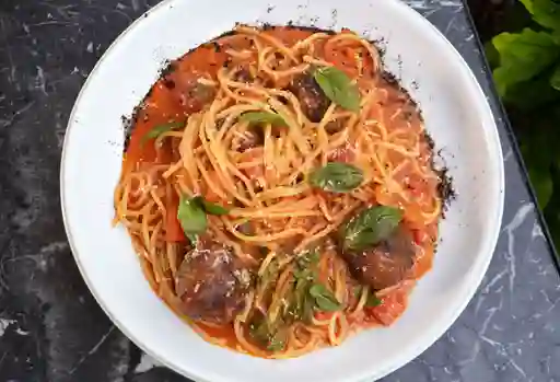 Spaghetti Meatballs