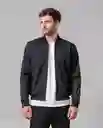 Chaqueta Hombre Negro Sombrio Ultraoscuro Talla S 02854 Rifle