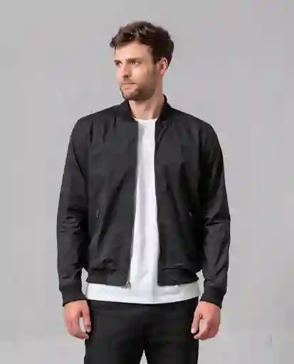 Chaqueta Hombre Negro Sombrio Ultraoscuro Talla S 02854 Rifle