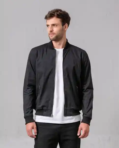Chaqueta Hombre Negro Sombrio Ultraoscuro Talla S 02854 Rifle