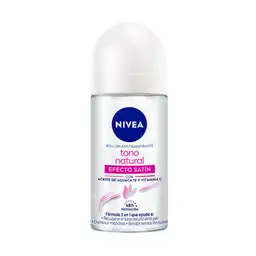 Nivea Desodorante Aclarado Natural Efecto Satín Roll On 