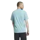 Adidas Camiseta Tr-Es Base T Hombre Azul Talla S Ref: IW3357