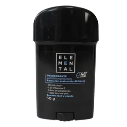 Elemental Desodorante Barra Antitranspirante Hombre Vitamina E