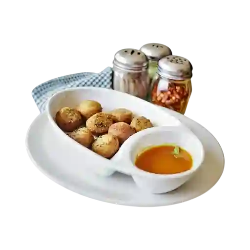 Queso mozzarella rebosadas en carroza
