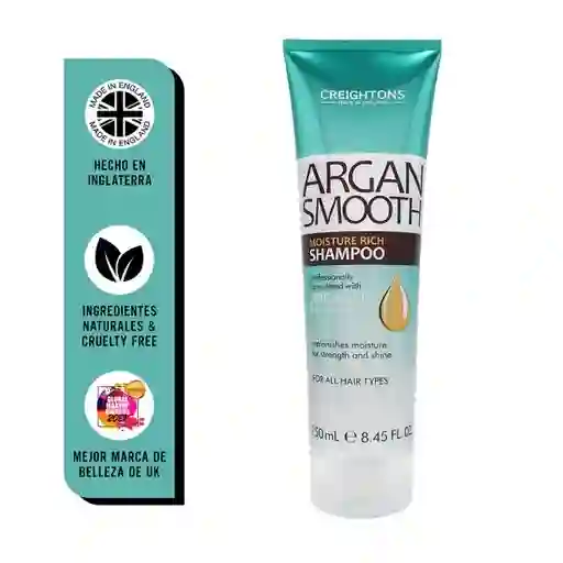 Shampoo Moisture Rich Creightons Argan Smooth