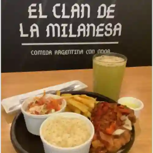 Almuerzo Del Día con Milanesa Del Clan