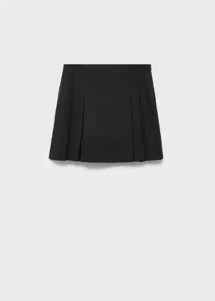 Falda Grunge Gris Talla 40 Mujer Mango