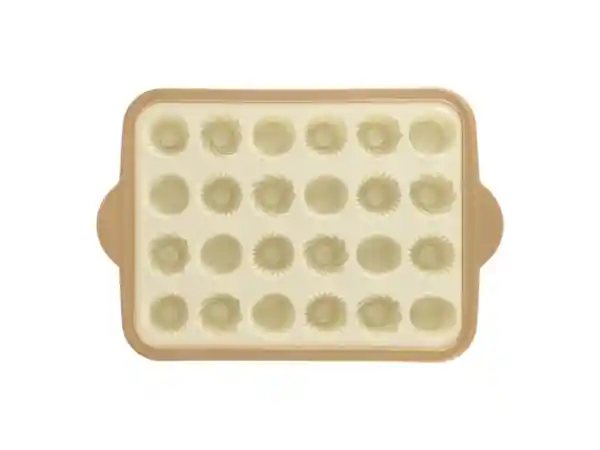 Queque de 24 Mini Silicona Casaideas