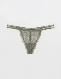 Panti Aerie Verde Talla Medium American Eagle 57728041