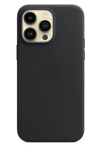 Apple Leather Case iPhone 14 Pro Max With Magsafe Midnight