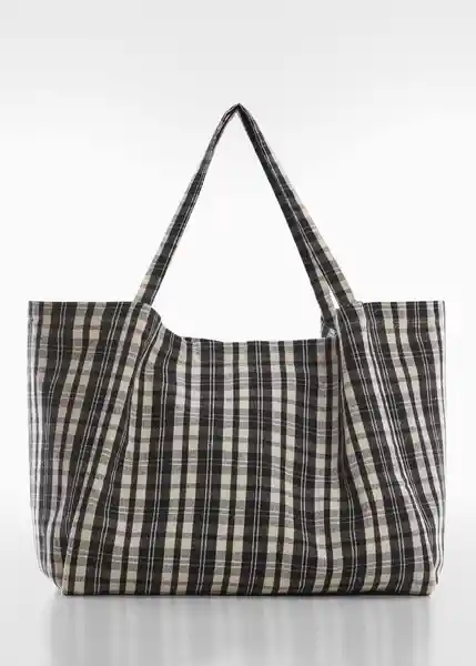 Bolso Donosti Negro Talla 99 Mujer Mango