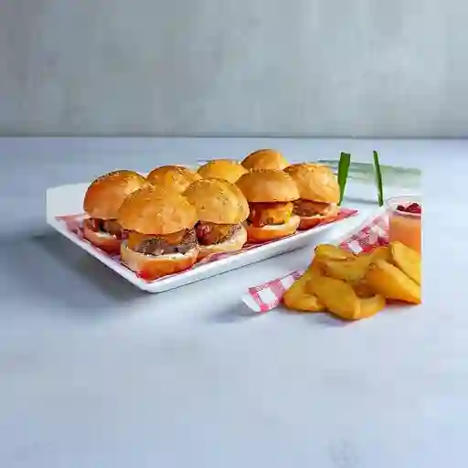 Bowl X8 Mini Hamburguesas
