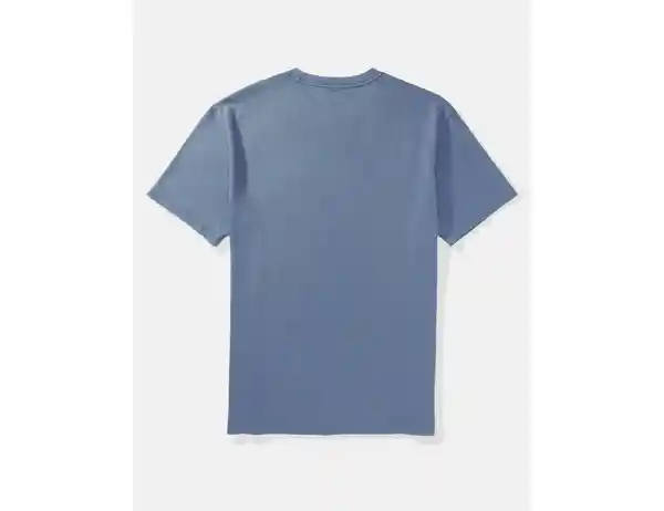 Camiseta Hombre en Azul Talla LARGE American Eagle