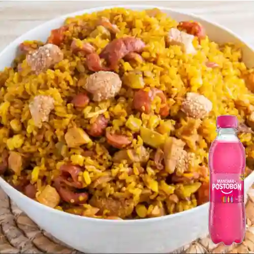 Combo Arroz Paisa Original + Manzana 250 ml
