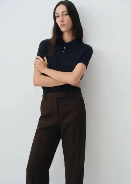 Saco Jersey Kellita Navy Talla L Mujer Mango