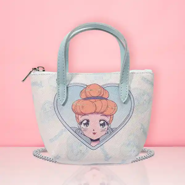 Bolso Tote Serie Disney Manga Princesas Cenicienta Miniso