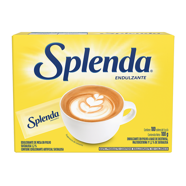 Endulzante Splenda 100 Sobres (100 g)