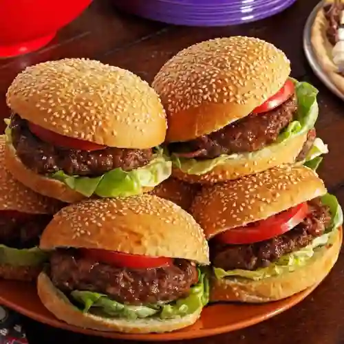 Combo 4 Hamburguesas Cheddar