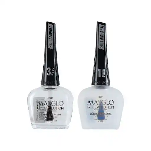 Masglo Kit de Esmalte en Gel Evolution Secado Extra Rápido