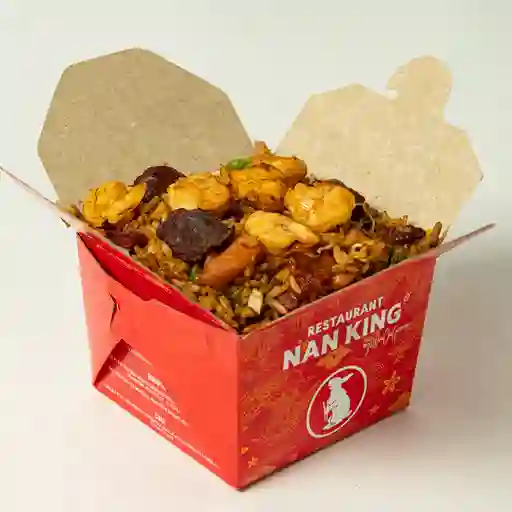 Arroz frito especial con camarón(500gr)