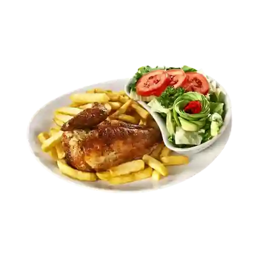 Bandeja con Pollo