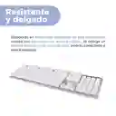 Teclado Metálico Gaming Blanco Mod Swgk813 Miniso
