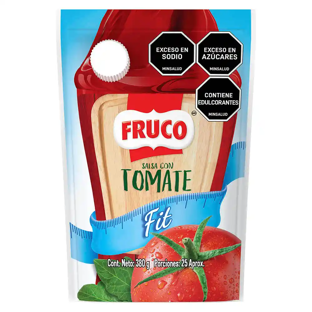 Salsa de Tomate Fruco Lyte doypack 380G