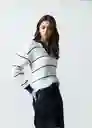 Buzo Tejido Mujer Crudo Puro Claro Talla L 582G012 Naf Naf