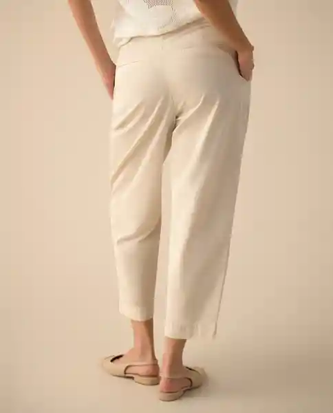 Pantalón Crudo Verdoso Claro Talla 12 631G002 Esprit