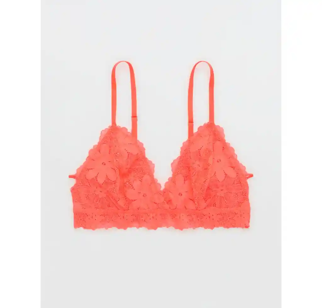 Bralette Rosado Talla Small Aerie American Eagle
